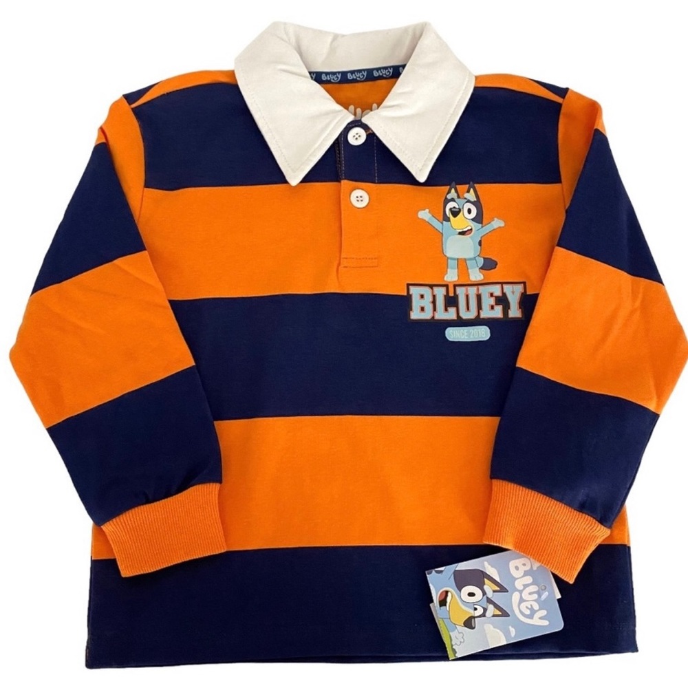 Bluey Rugby Polo Shirt - Picture 8 of 8